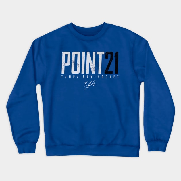 Brayden Point Tampa Bay Elite Crewneck Sweatshirt by TodosRigatSot